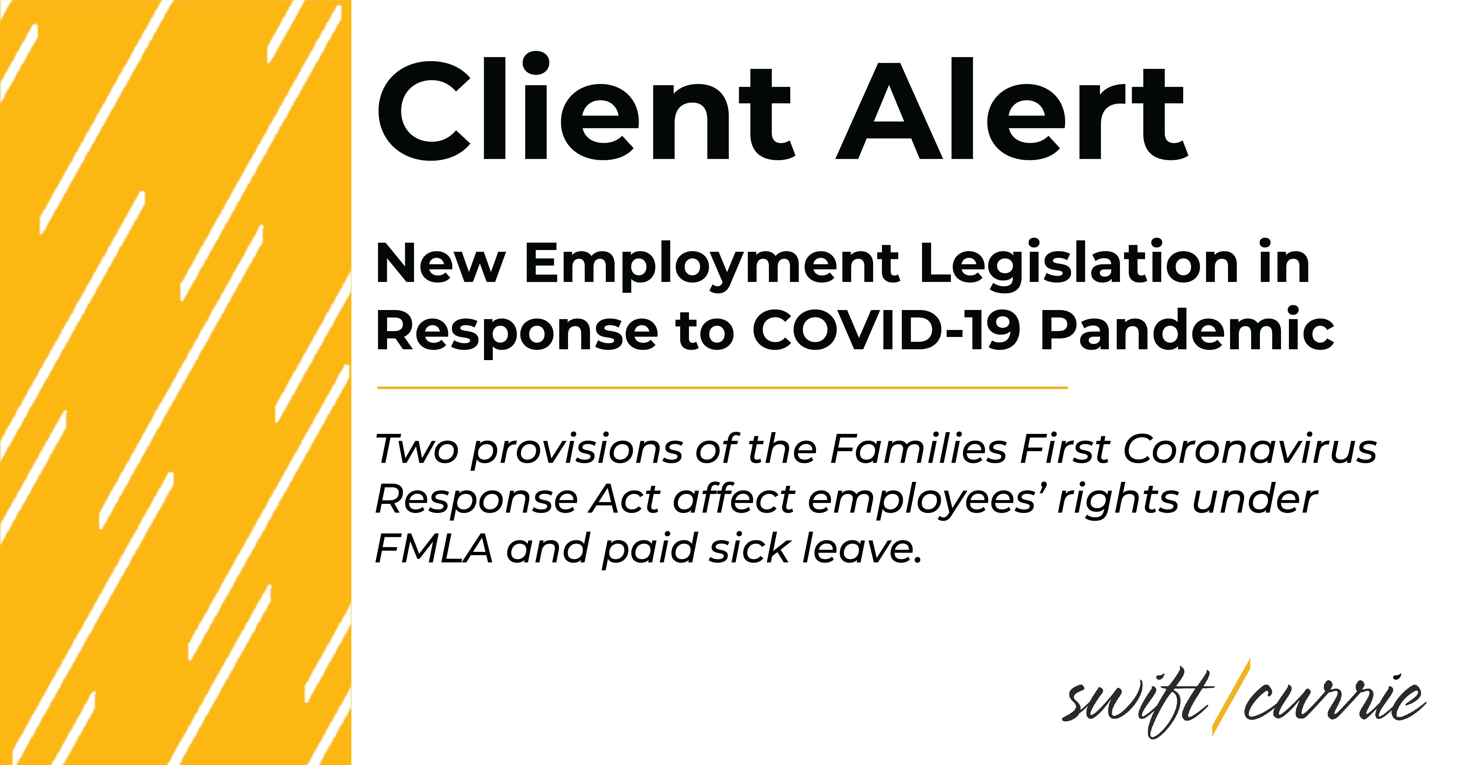 Families First Coronavirus Response Act FMLA and Sick Leave Changes